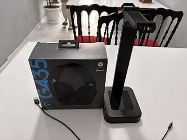 Logitech G435 simsiz qulaqlıq + qulaqlıq stendi - Model: Logitech