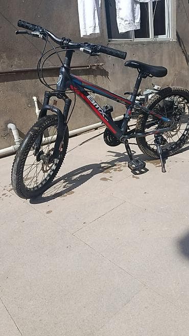 velosiped şəkilləri: BMX GTM uşaq/yeniyetmə dağ velosipedi - Rəng: qrafit boz, qırmızı və — 1