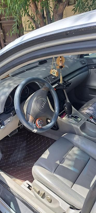 Audi sedan salonu – dəbdəbəli və funksional iç məkan - Rəng: boz