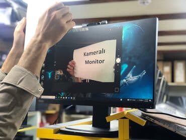 monitor alıram: Kameralı monitor 24 dyüm Salam ✅️Məhsula 6 ay qarantiya verilir — 2