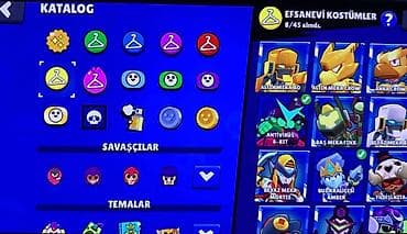 uc satışı: Brawl Stars Hesabı . 80K İçi Dolu Hesab Təcili Satılır Ucuz Qiymətə — 3