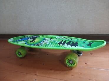 Yaşıl penny board/skeytbord - Kompakt kruizer tipli skeytbord, şəhər