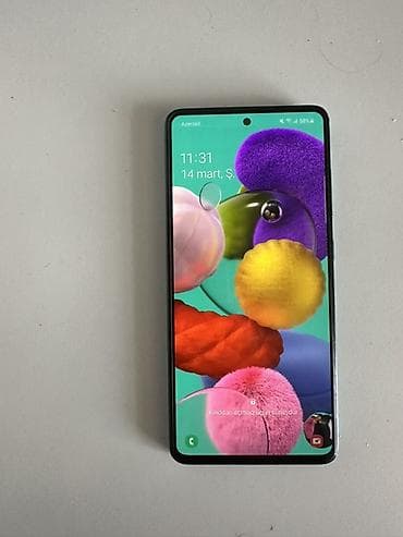 Samsung Galaxy A51, 128 GB, rəng - Mavi, İki sim kartlı
