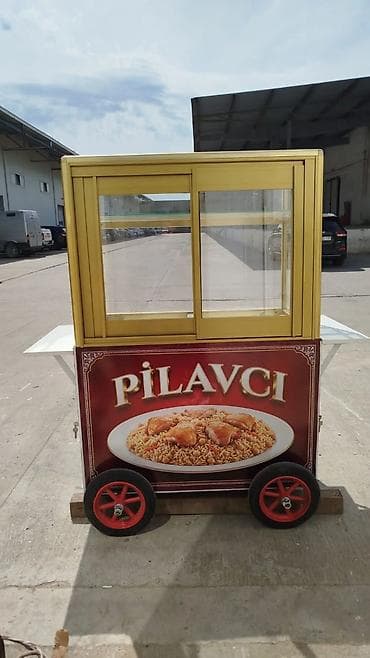 Biznes üçün avadanlıq: Pilavçı arabası – daşınan satış köşkü - Qida satışı üçün mobil arabə — 1