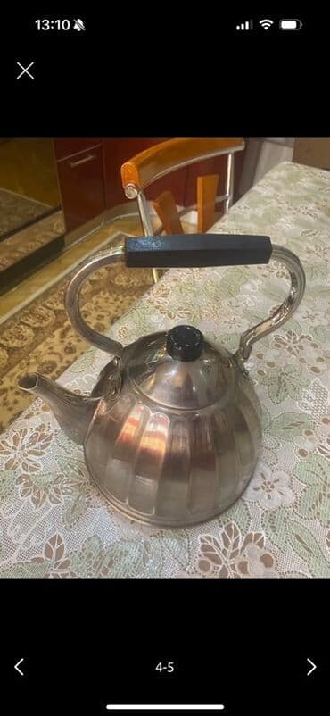 kafel kuxna ucun: Rəng - Qara, Çaydan, Paslanmayan polad — 3