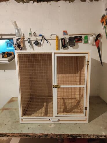 xamyak qəfəs: Dovşan,hamster,şinşila,bildirçin,cücə,xamyak,pişik,quş ve s kimi ev — 3