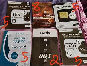 uce hilesi: Dərslik və test toplusu paketləri – Ədəbiyyat, Tarix və Rus dili — 2