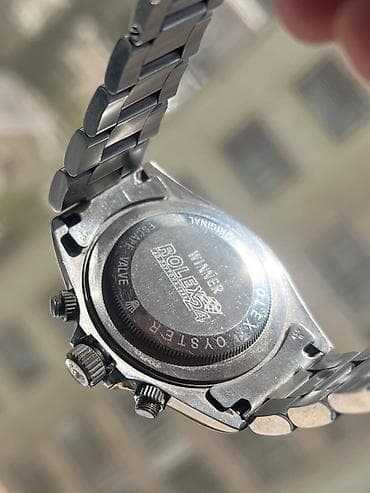 saat mexanik: İşlənmiş, Qol saatı, Rolex, rəng - Gümüşü — 2