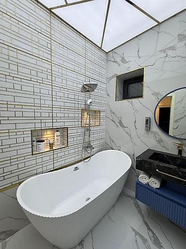 lenkaran kiraye evler: Buzovnada yerləşən isti, hovuzlu bağ evimiz xidmətinizdədi,xidmətə — 8