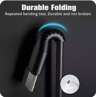 usb kabel iphone: 1 metr uzunluqda, həm micro usb, həm də type-c girişə malik şarj — 4