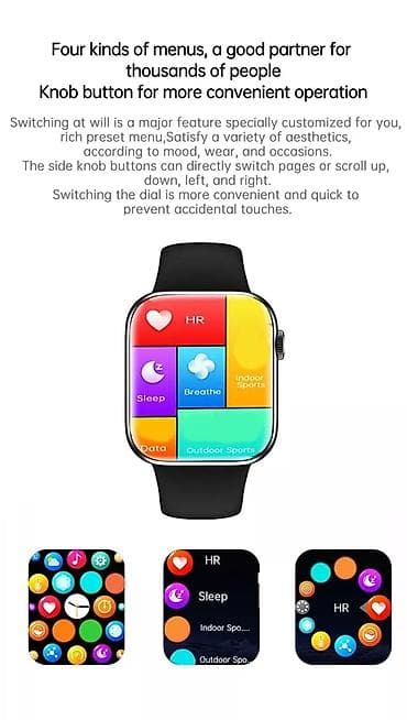Watch 7 Gs7promax 🔹️Ekran 1.9 Original ilə 1:1 🔹️3-cür menyu stili lalafo.az -da Watch 7 Gs7promax 🔹️Ekran 1.9 Original ilə 1:1 🔹️3-cür menyu stili