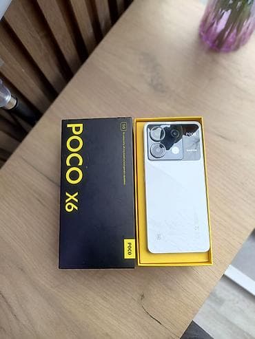 sensor telefon: Poco X6, rəng - Ağ, Sensor — 4