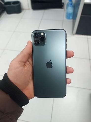 IPhone 11 Pro Max, 64 GB, Matte Midnight Green, Face ID