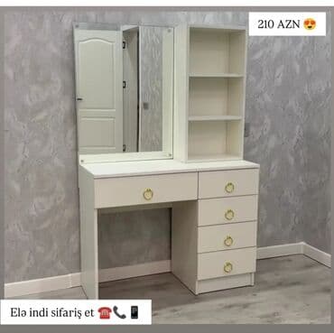 uwaq masasi: Oğlan və qız üçün, Yeni, Siyirməli, Yazı masası, Stulsuz — 1