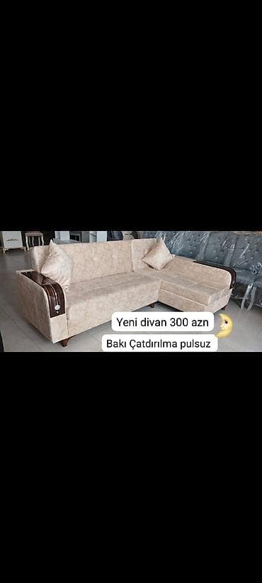demir divan: Künc divan, Qonaq otağı üçün, Bazalı, Açılan — 1