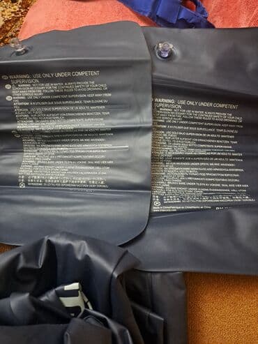 uşaq üçün matras: Надувной матрас(для моря,но можно и дома использовать). Куплено в — 3