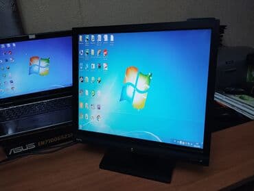 şit ustu monitor: BenQ G700A LCD monitor Model: G700A 17-düym ekrandır. Normal İşləyir — 4