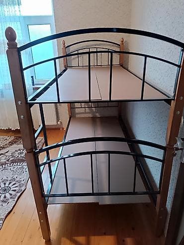 bas yuyan moyka: Oğlan və qız üçün, Çarpayı, Matrassız, Siyirməsiz, Dəmir — 3