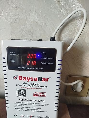 qaz pec: Baysallar mikro işlemcili kombi voltaj tənzimləyicisi - Kombi, TV — 4