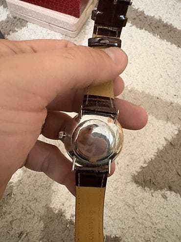 elektoron saat: Qol saatı, rəng - Qəhvəyi — 3