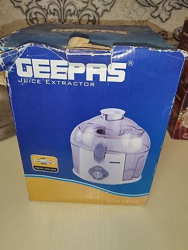 İşləyir. Unvan yeni suraxanı. Geepas Juice Extractor (GJE1643) - lalafo.az -da İşləyir. Unvan yeni suraxanı. Geepas Juice Extractor (GJE1643) -