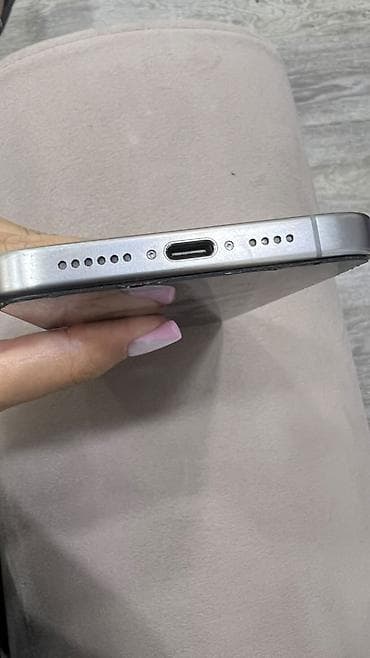 IPhone 15 Pro Max, Gümüşü, Face ID — 3