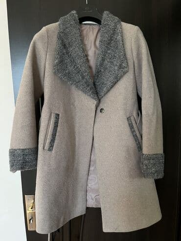 женские длинные перчатки: Qadın paltosu – bej rəngdə, klassik fason - Dizə yaxın uzunluq - Tək — 2