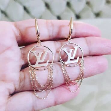 Sırğa, Sarı qızıl, 585 Əyar, 278 g