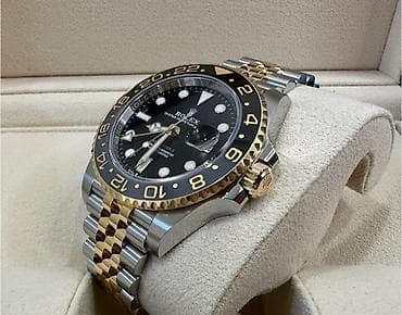 Смарт браслеты: Б/у, Наручные часы, Rolex, цвет - Золотой — 1