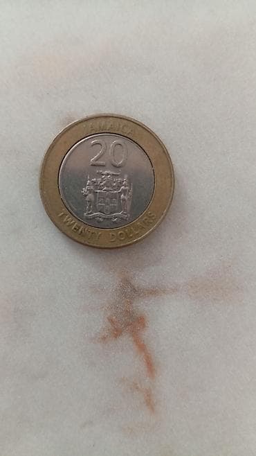 Yamayka 20 dollar sikkəsi - Növ: 20 Jamaican Dollars (JMD) sikkəsi - — 1