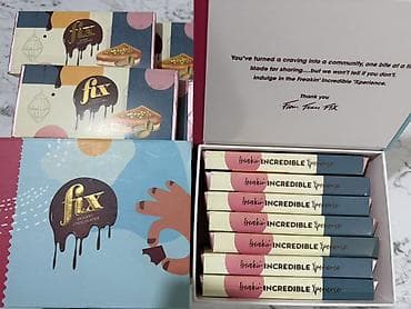 gurcu xengeli aparati: Fix Dessert Chocolatier özünə məxsus qutuda– şokoladlı desert — 2