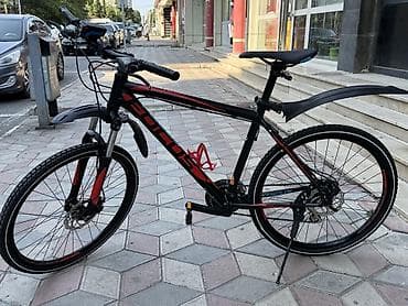 Велосипеды: Dağ/şəhər tipli velosiped - Rəng: qara-qırmızı dizayn - Çərçivə — 9