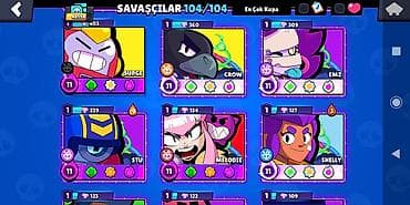 Elektronika: Brawl Stars oyunu üçün yüksək səviyyəli hesab - Ay Şöhrəti II — 4