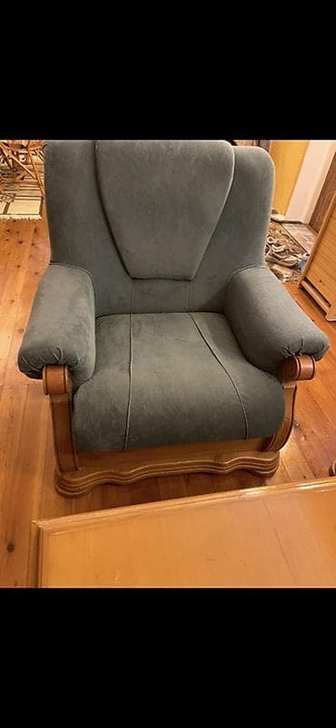 скупаю старую мебель: Klassik üslubda qonaq otağı mebel dəsti тəmiz taxtadi Türkiyə fabrika — 4