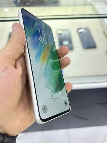 1:1 iphone: Samsung Galaxy S21 FE, rəng - Yaşıl, İki sim kartlı — 5