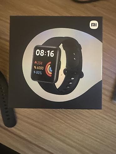 xiaomi not7: Smart saat, Xiaomi, Sensor ekran, rəng - Qara — 2