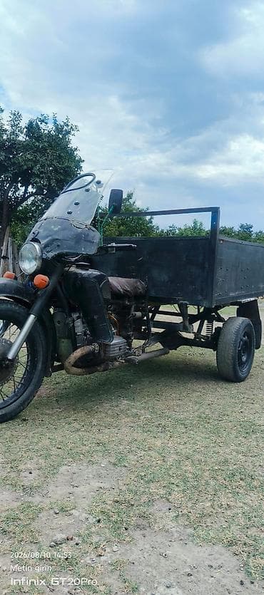 elektrikli mopedlər: Yükdaşıma üçün üçtəkərli motosiklet qoşqulu mini yük maşını - Güclü — 2