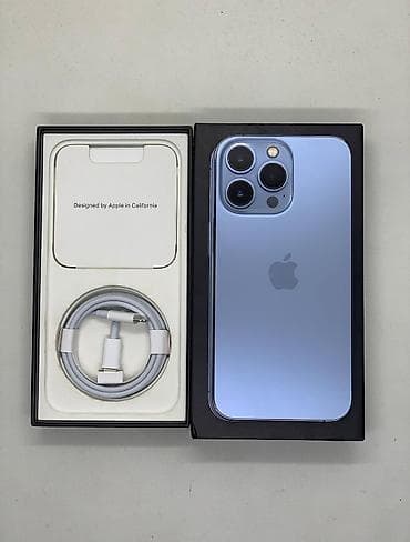 Техника и электроника: IPhone 13 Pro, 256 ГБ, Sierra Blue, Гарантия, Кредит, Беспроводная зарядка — 1