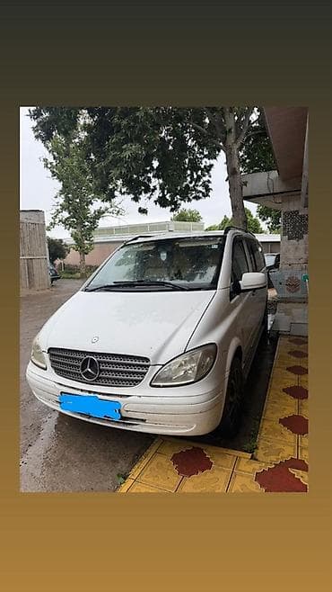 Mercedes-Benz Vito 109 CDI, ağ rəng, miniven. Xarici: - Ağ kuzov, yan