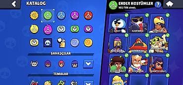 mattpear m plus: Brawl Stars hesabı – yüksək səviyyəli və dolu kontent - Kupa: 110118+ — 4