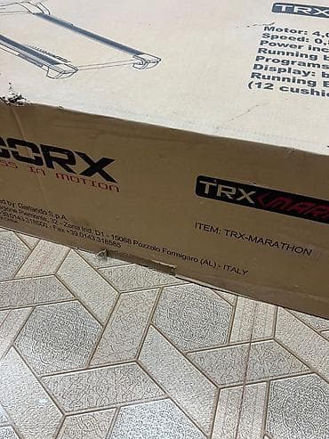 İdman və istirahət: TOORX TRX-MARATHON qaçış trenajoru - Mühərrik: 4.0 HP DC (6.0 HP — 3