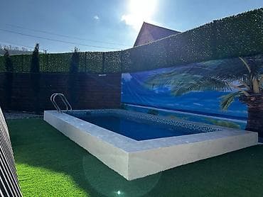 yeni yasamalda ev: 70 kv. m, 2 otaqlı, Hovuzlu, Kombi — 4