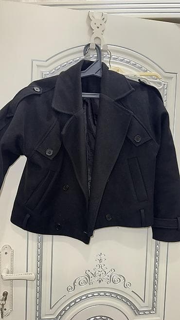 kişi godəkcələrinin satışı: Plaş, Zara, S, M, rəng - Qara — 1