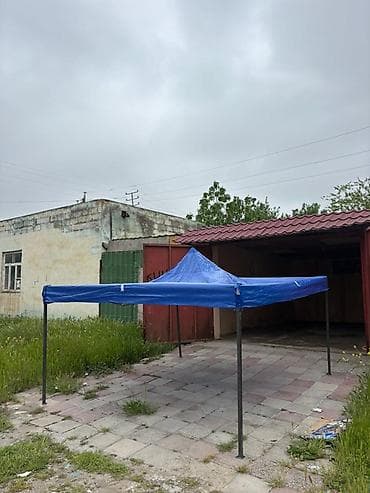 sport çanta: Pop-up tipli çadır/pavilyon - Rəng: mavi tavan - Karkas: metal — 2
