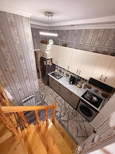 gen: 3 otaqlı mənzil – zövqlə təmirli, tam mebellidir - Plan: geniş qonaq — 7