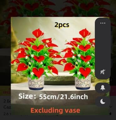 dibcekler: Süni gül. Iri olchulu suni — 11