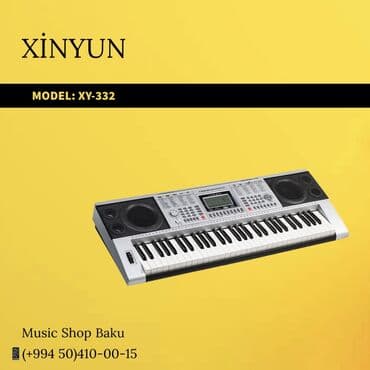 sintezator sifarisi: XİNYUN sintezator Model: XY-332 🚚Çatdırılma xidməti mövcuddur — 1