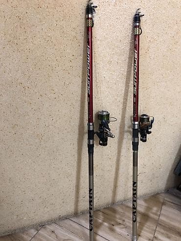 ovcular: Balıq tutmaq üçün 2 ədəd teleskopik qamış dəsti - Marka/model — 1