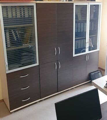 nahar desti: Ofis mebelləri dəsti Tərkibi: - Menecer/stolüstü iş masası – tünd — 3