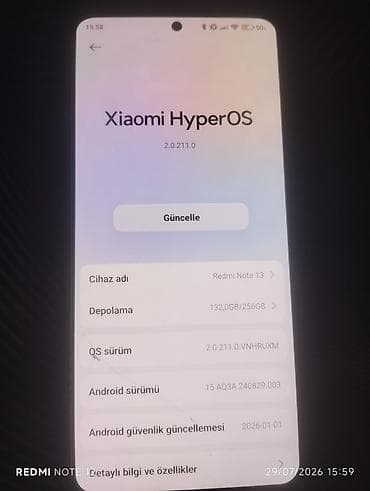 sim kredit: Redmi Note 13, 256 GB, rəng - Qara, İki sim kartlı — 5